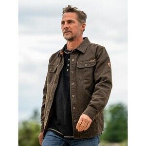Legendary Whitetails Men’s Journeyman Waxed Cotton Jacket – Tobacco Medium